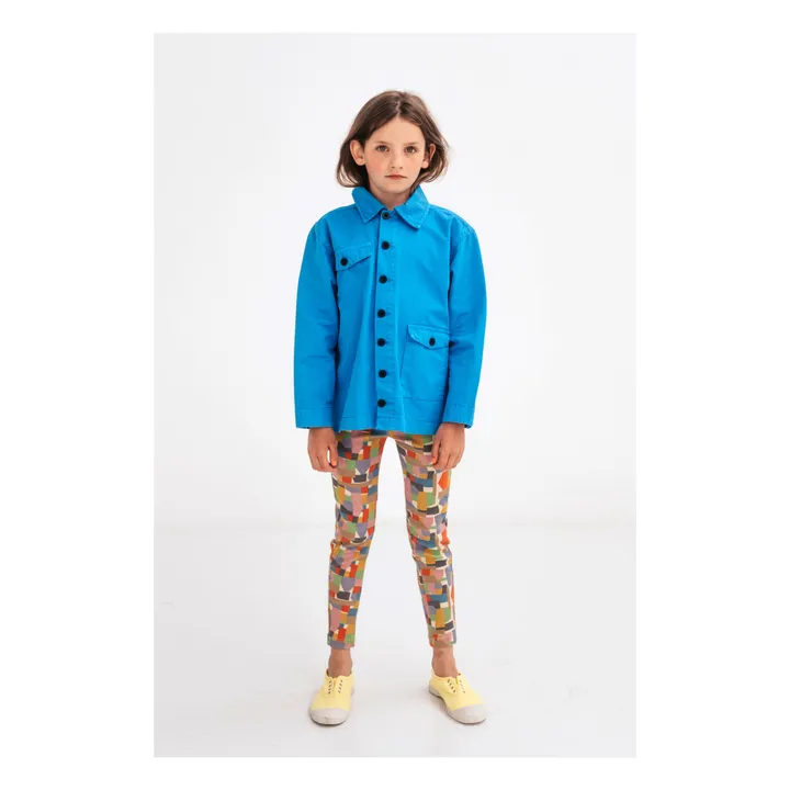Repose AMS Veste Coton Bio Cargo | Bleu