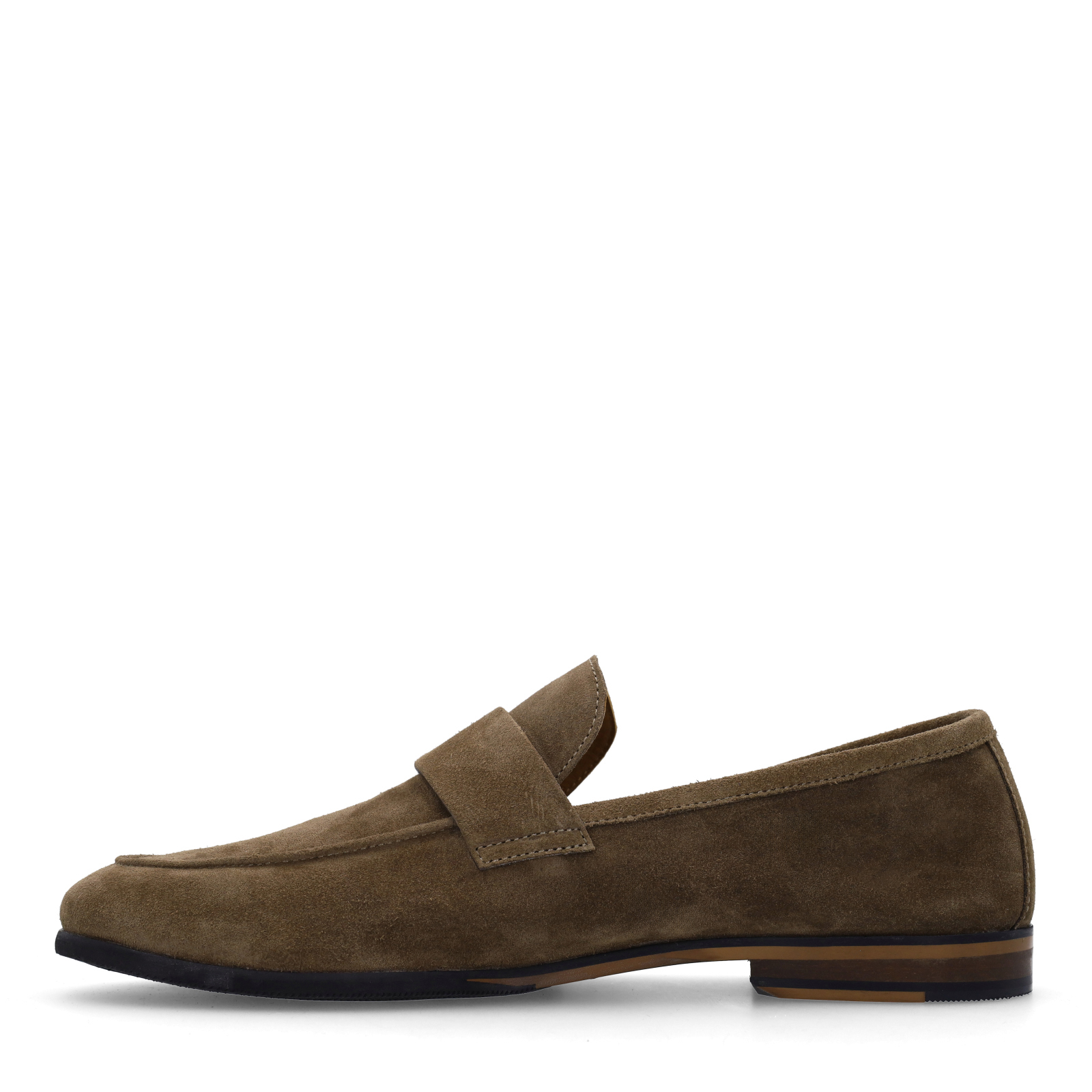 Taupe suéde loafers