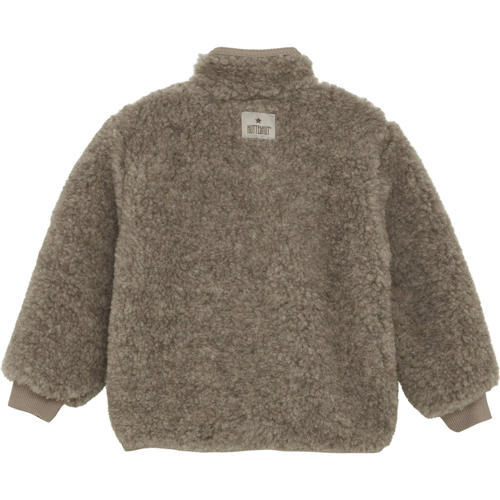 Køb Huttelihut Camel Melange Jakke Uld Bamse W. Lining