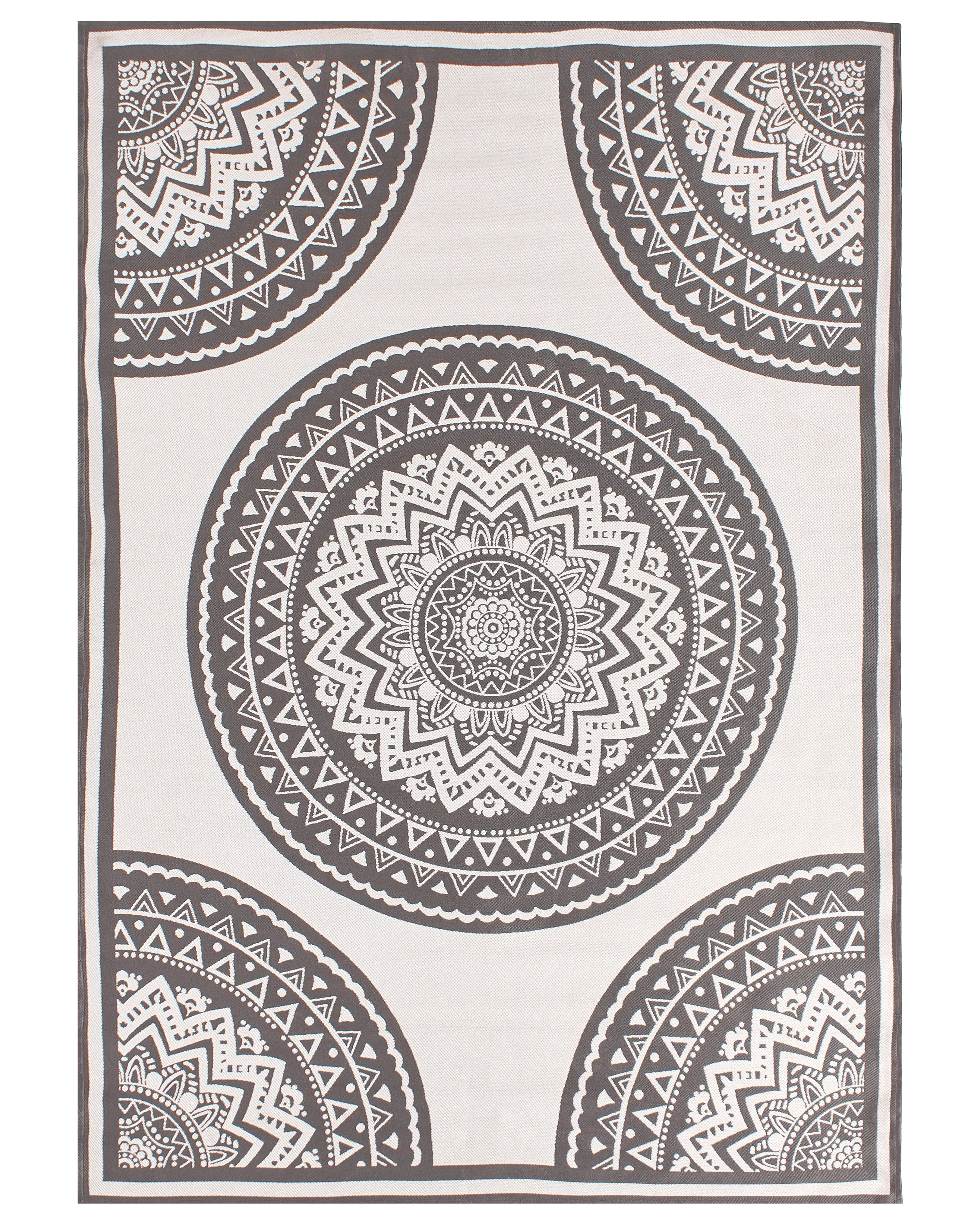 Tuintapijt NELLORE Grijs 160 x 230 cm
