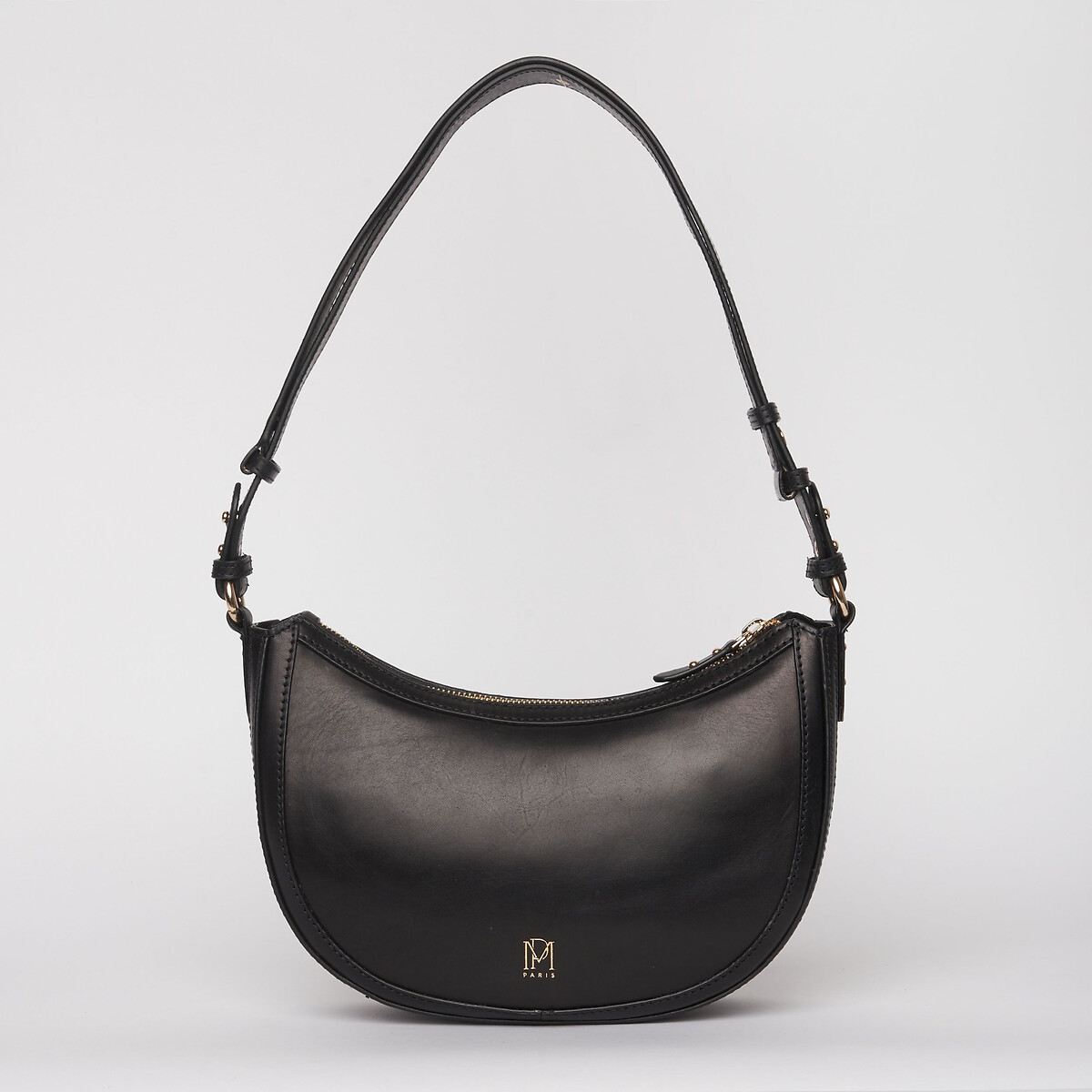 PETITE MENDIGOTE<br>Bolsa hobo em couro SAULA