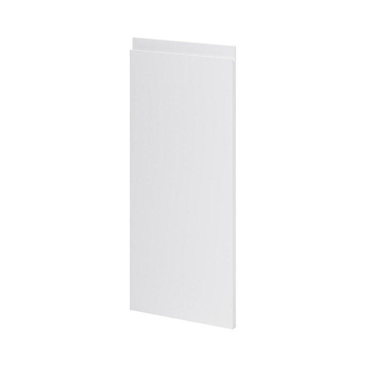 Porte de meuble de cuisine Garcinia gris clair brillant l. 30 cm x H. 72 cm GoodHome