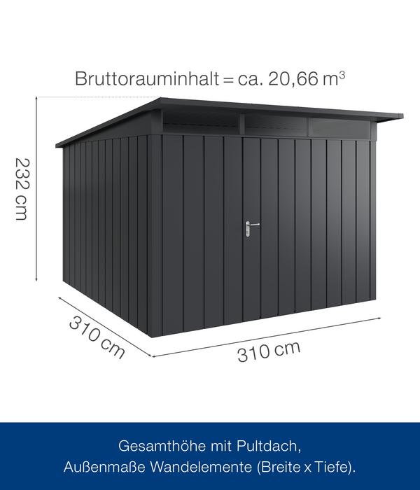 Hörmann Metallgerätehaus Juno JPD14 M-Sk