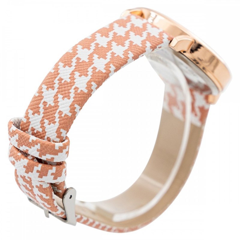 Montre Femme CHTIME bracelet Cuir Rose