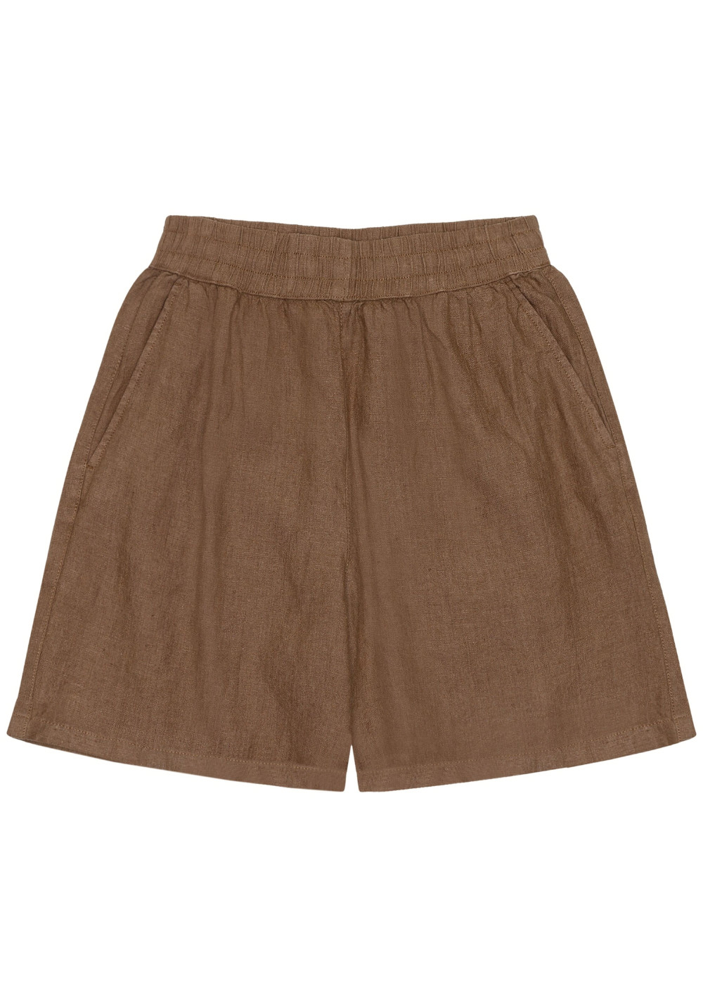 Knowledge Cotton Apparel Leinenshorts Posey Wide Linen Shorts Tuffet