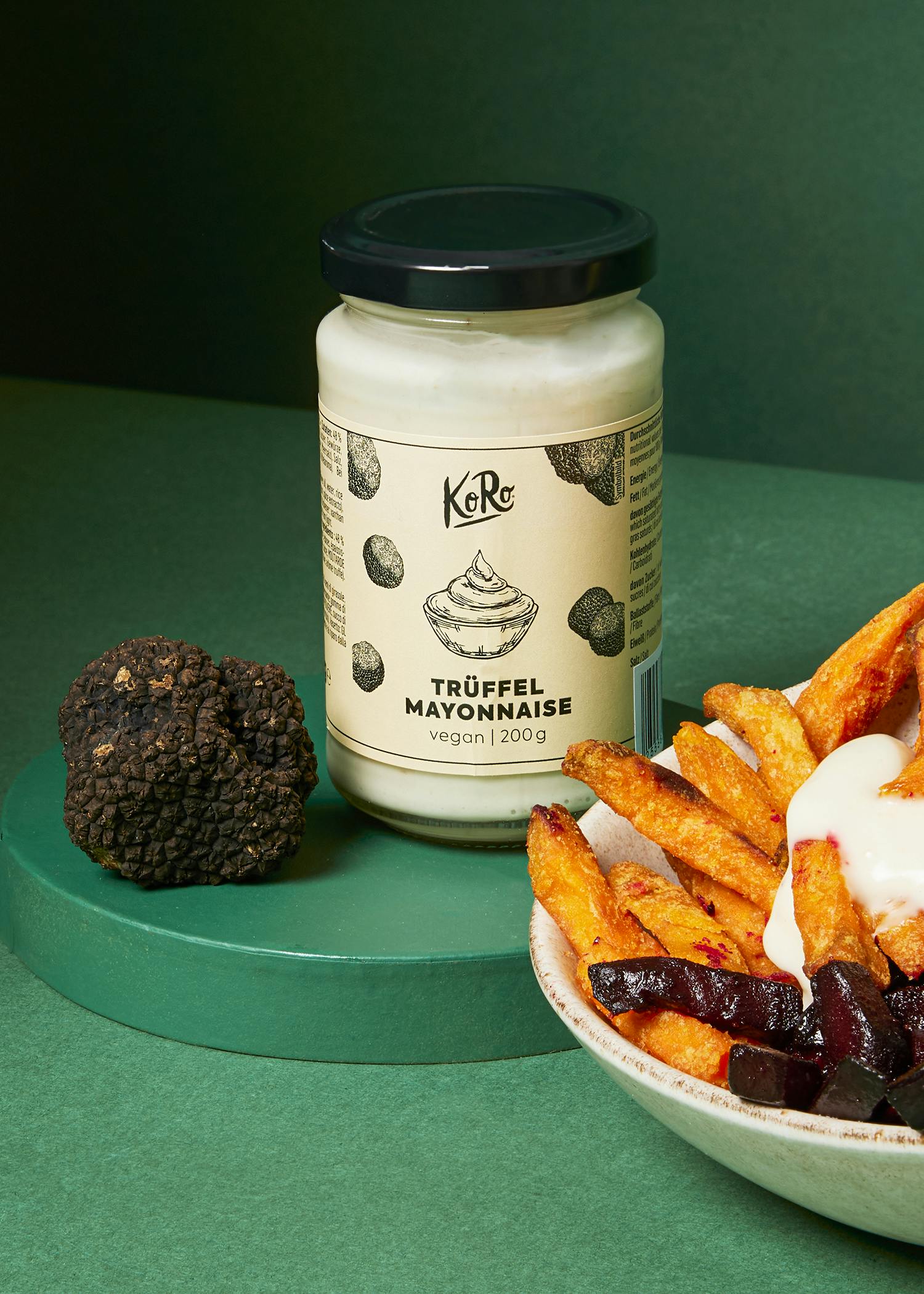 Pflanzliche Trüffel Mayonnaise 200 g