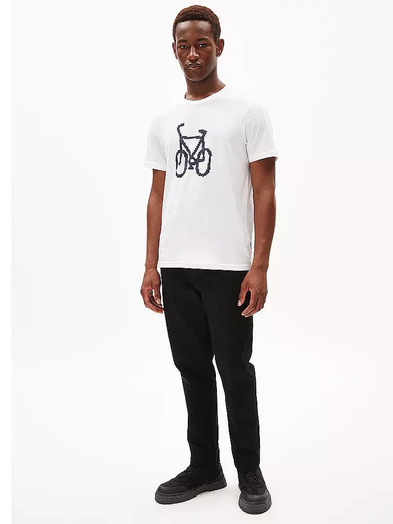 ARMEDANGELS T-Shirt JAAMES FUN weiss