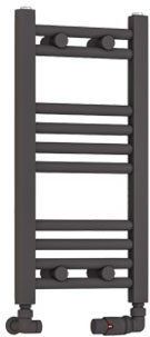 Eastbrook - Wendover - Handdoekradiator - Antraciet Mat - 30x60cm - 196W