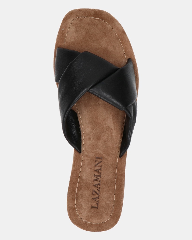 Lazamani Slippers  - zwart