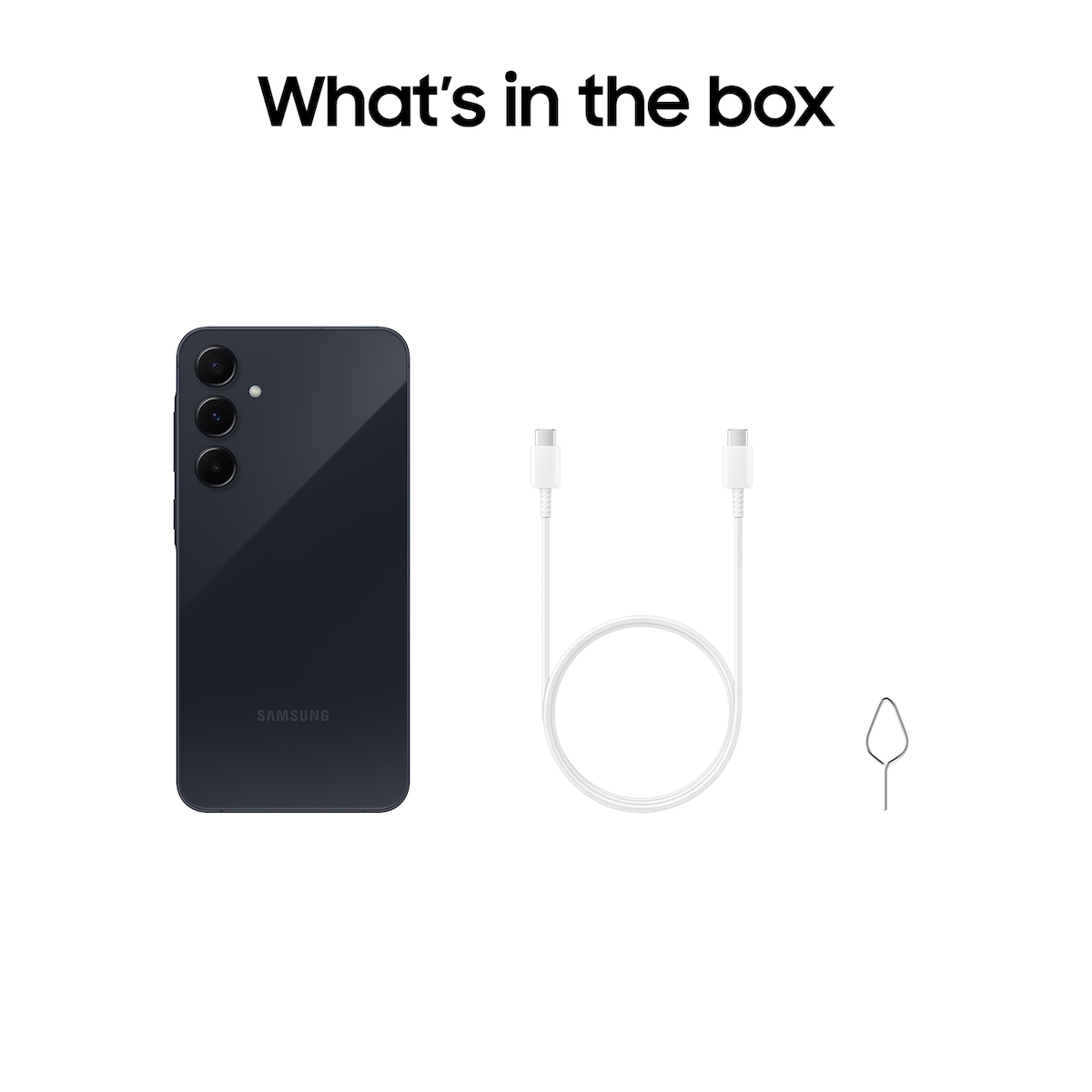 Samsung Galaxy A55 5G smarttelefon 8/256GB (marineblå)