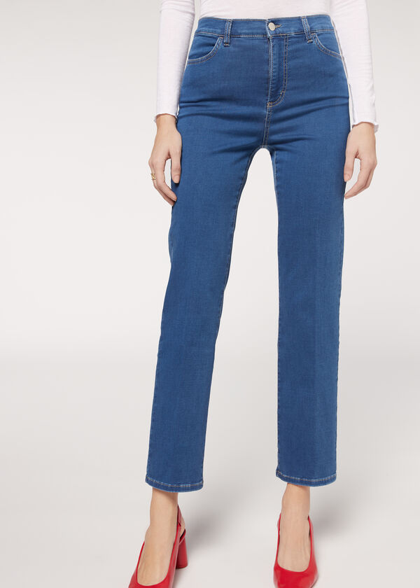 Calça jeans ecológica confortável