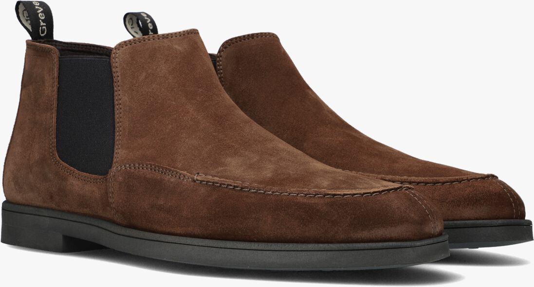 GREVE bruine greve chelsea boots tufo 1737