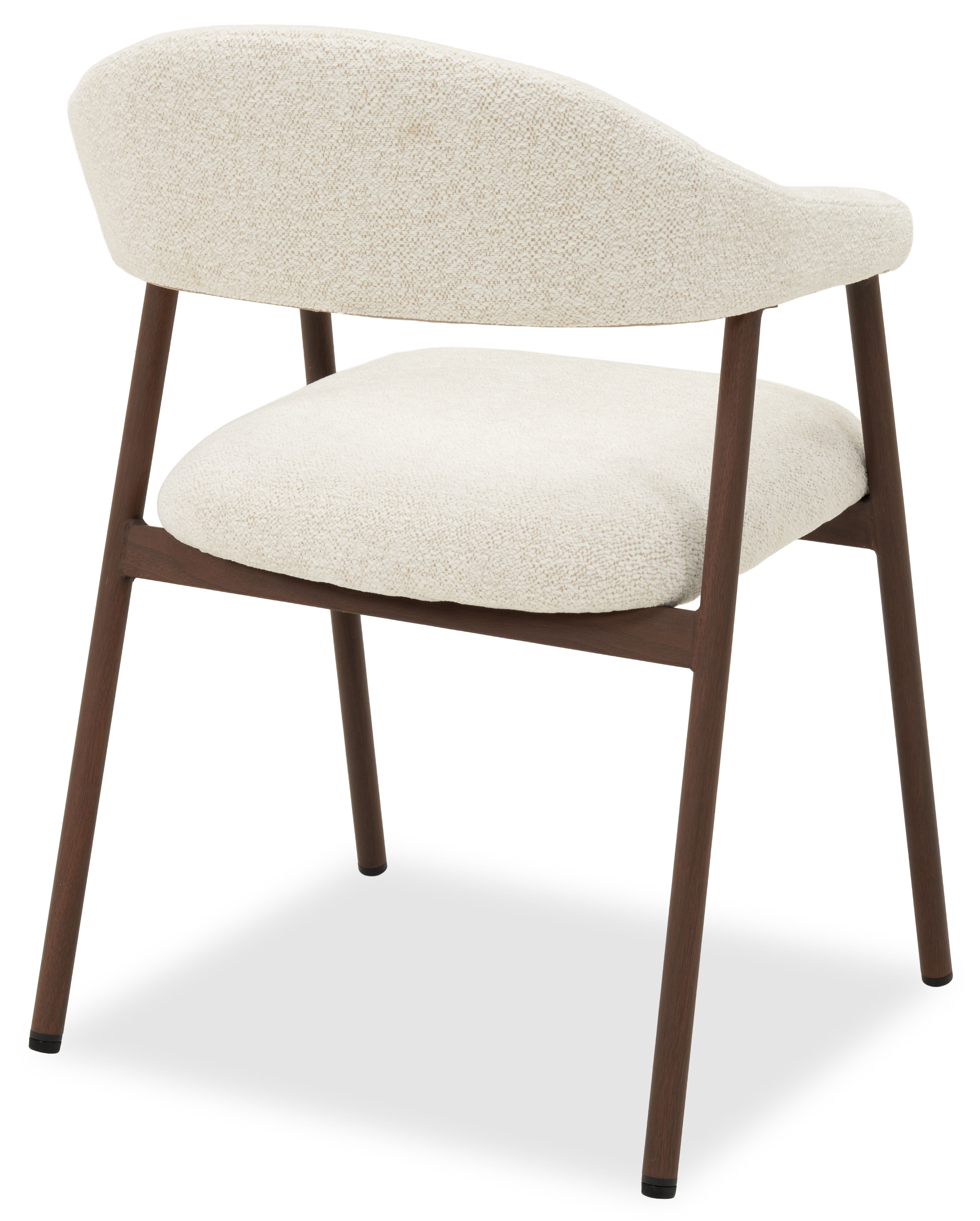 Eetkamerstoel Raven 22 Natural - Walnut Brynjar B54 x D54 x H80 cm
