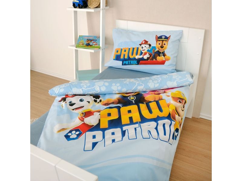 Herding Kinderbettwäsche Paw Patrol 100 x 135 cm   40 x 60 Bettwäsche für Kinder