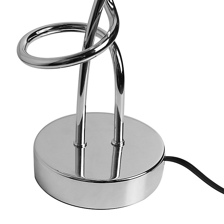 Lampe à poser Mantus 2 ampoules G9 IP20 argent