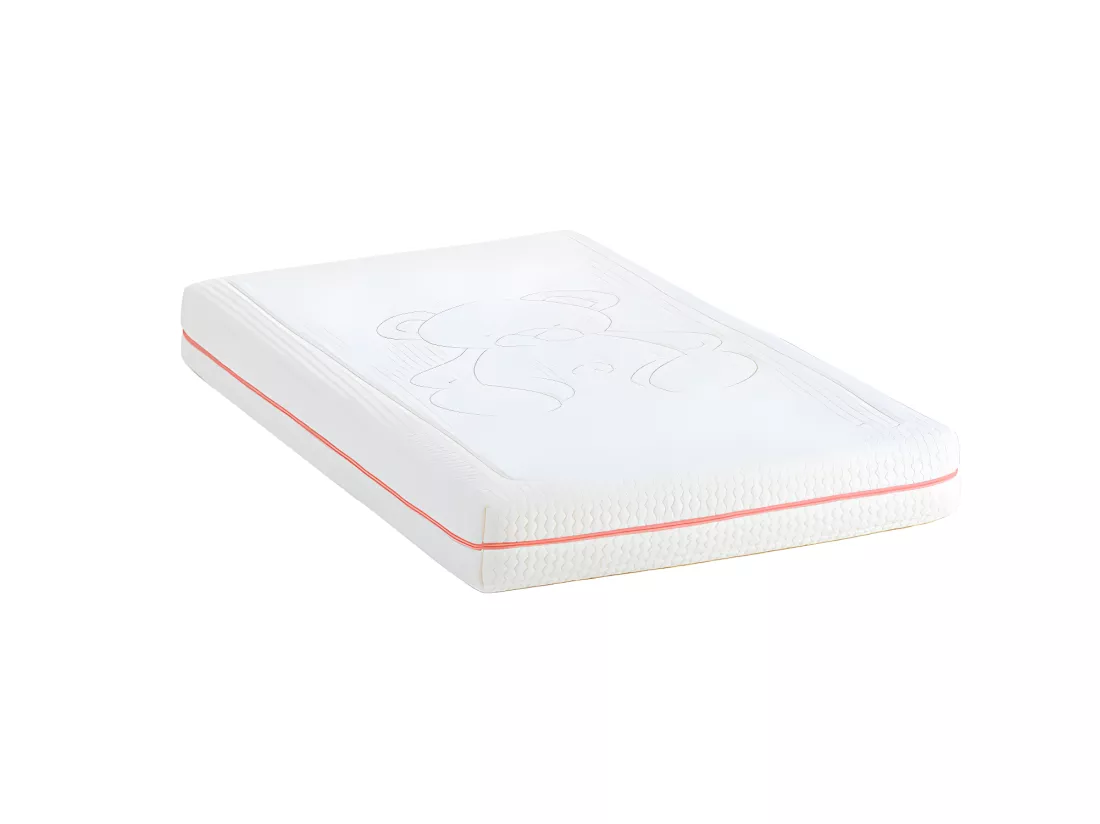 MINEA | Matelas SWEET DREAMS Rose Bébé 70x140 cm | Mousses Haute Densité & supersoft