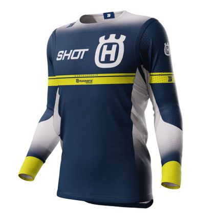Maillot cross Shot AEROLITE - HUSQVARNA LIMITED EDITION 2024 - Bleu