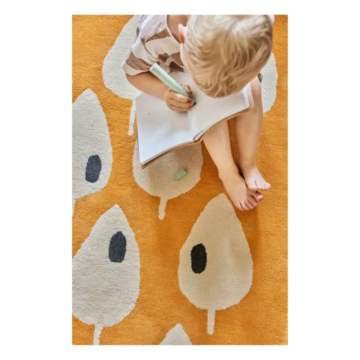 Bleuu-studio Tapis Forêt | Abricot