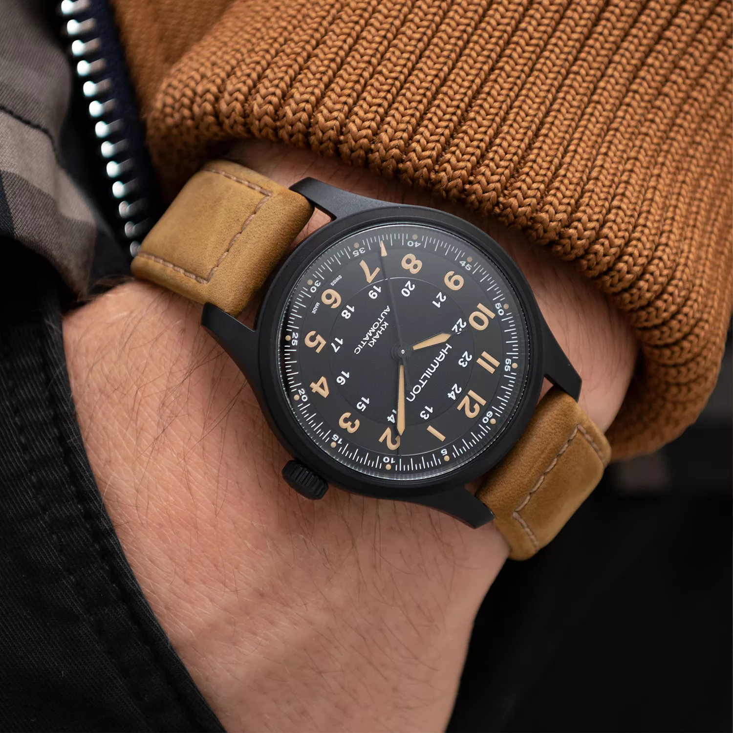 Hamilton Khaki Field Titanium Auto H70665533