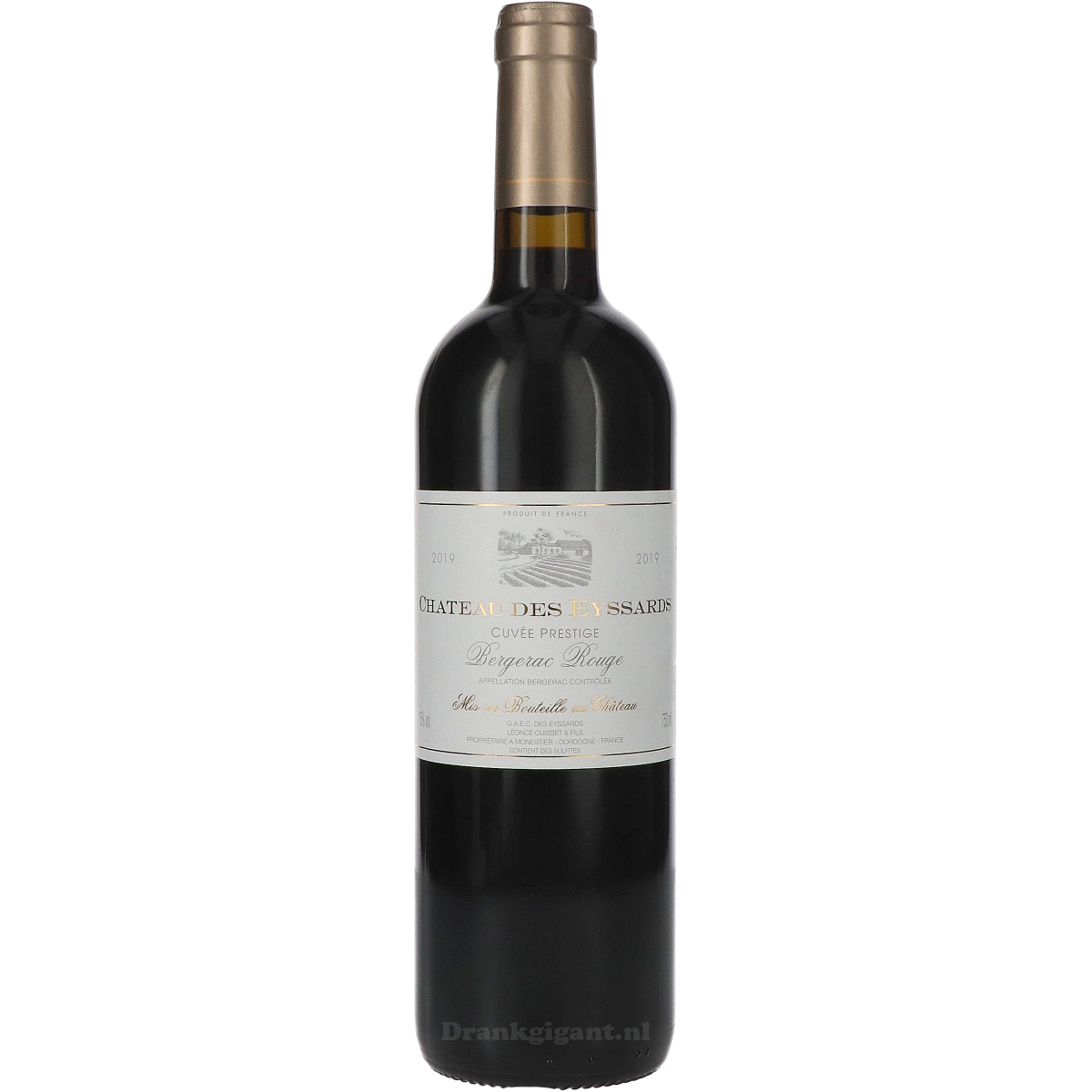 Chateau Des Eyssards Cuvee Prestige Bergerac Rouge 75 cl