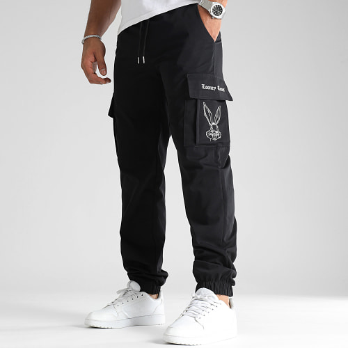 Pantalon Cargo Angry Bugs Bunny Noir