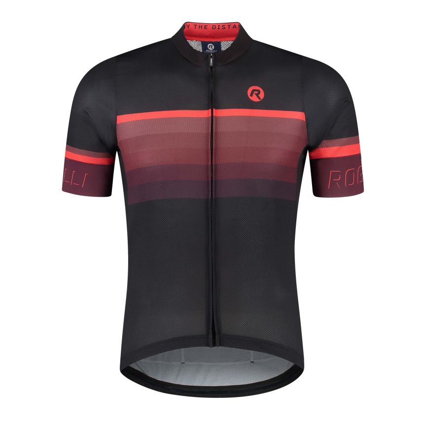 Rogelli Hero 2 Cykeltrøje Sort/Rød