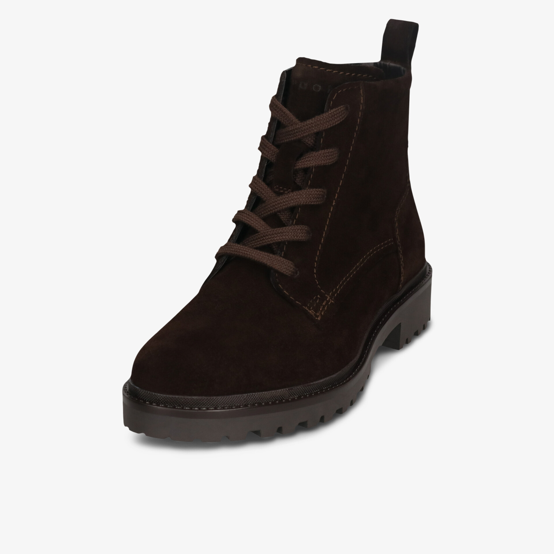 bugatti Damen Schnürstiefeletten schwarz