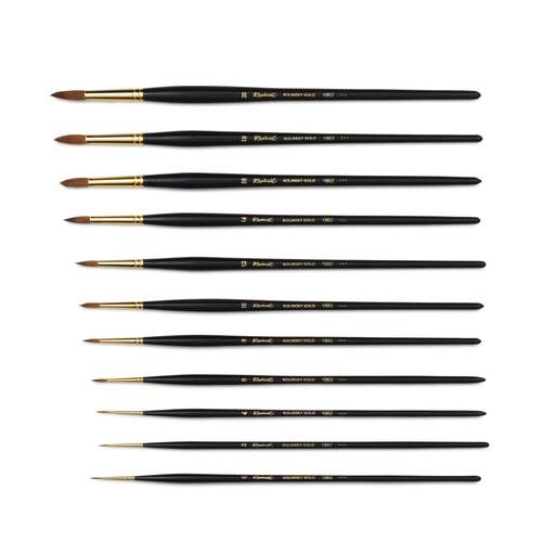Raphaël® Serie 1862 Kolinsky Gold Rundpinsel