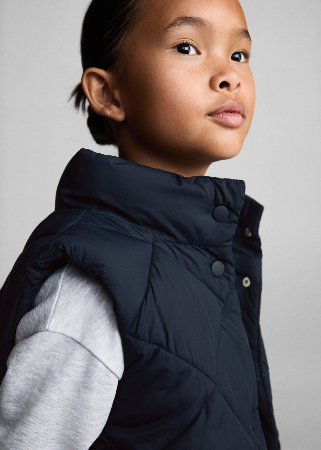 Mango Kids bodywarmer donkerblauw