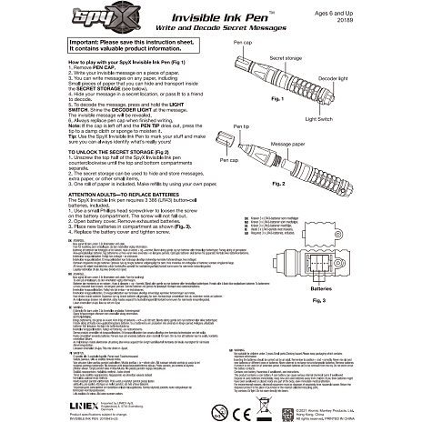 SpyX spion pen
