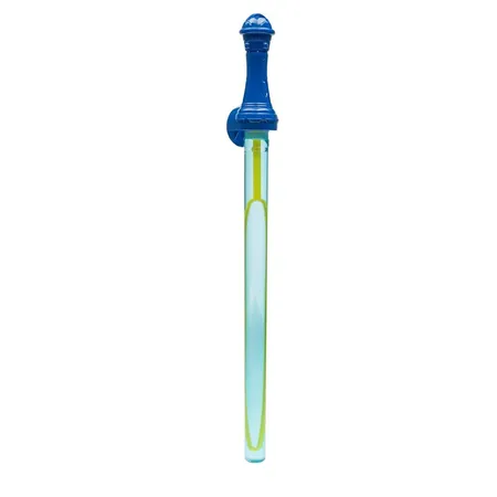 Idena 40019 Seifenblasenschwert mit 300 ml, 1 Stück, 3-fach sortiert