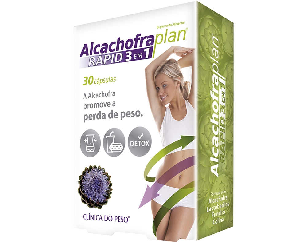 SUPLEMENTO ALCACHOFRA PLAN RAPID 30 CAPSULAS