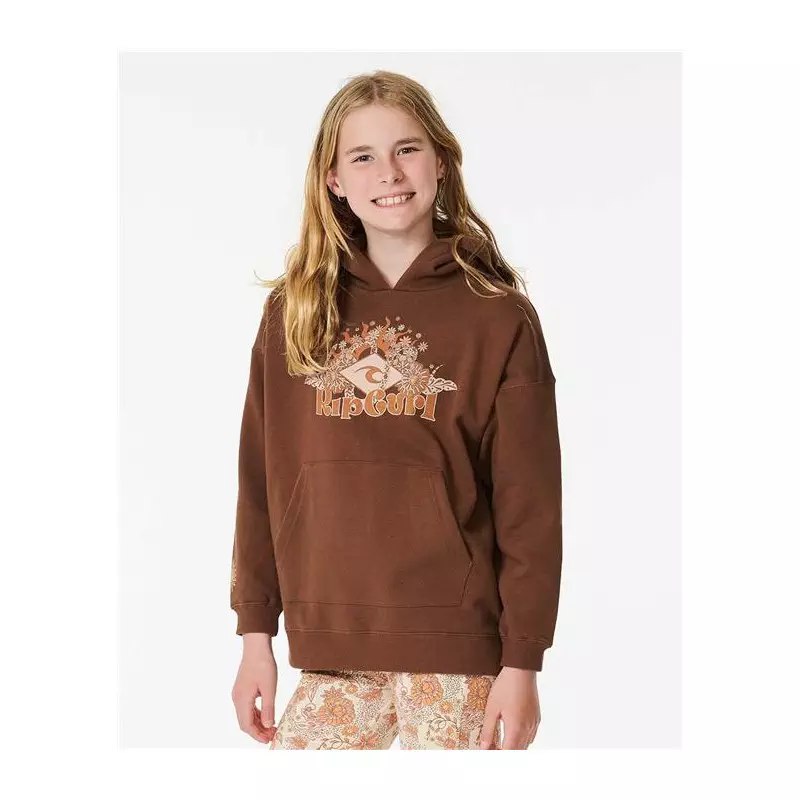 Sweat junior RIPCURL Sun Catcher Hood -Girl Brown