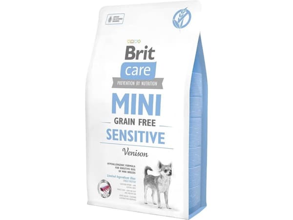 Brit Care Sensitive Grain Free Venison, Vuxen, X-Small (<4kg), Hjortkött, 2 kg