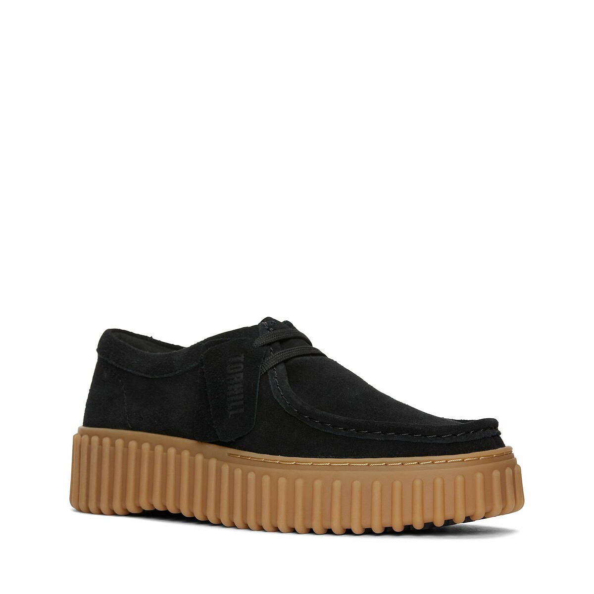 CLARKS<br>Derbies em couro camurça Torhill