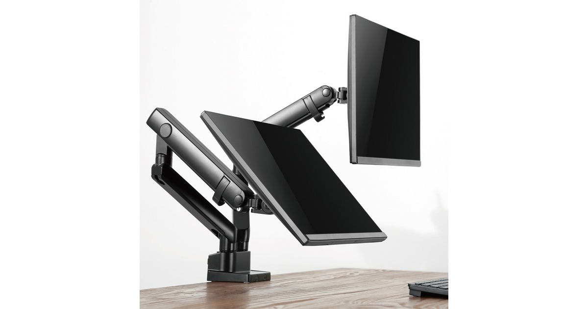 SilverStoneARM25 monitorarm  (Zwart)
