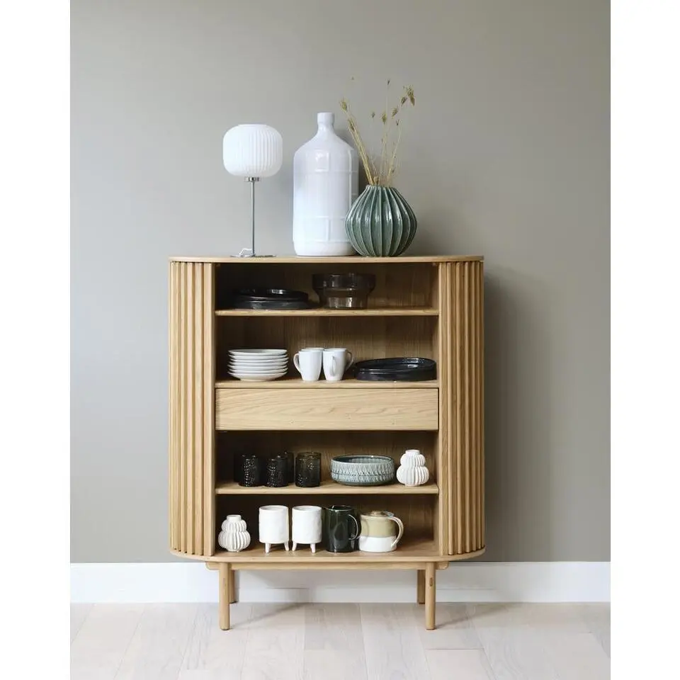 Nordic Home - Leif eiken kabinet - 110 cm - naturel