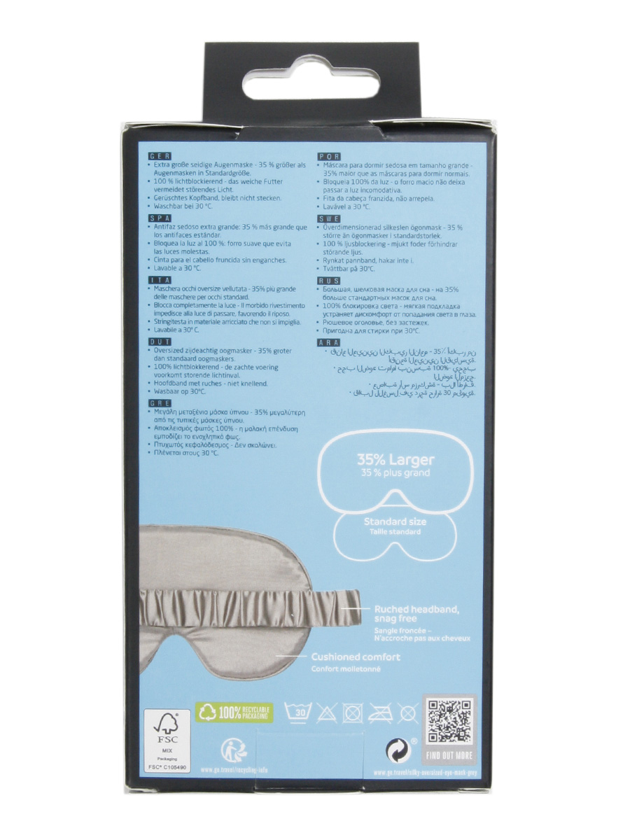 Masque de voyage Go Travel Silky