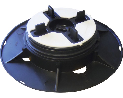 Verstelbare voetstukdragers SH1 25-40 mm 4 mm speling 10 stuks incl. 5 vergrendelknoppen