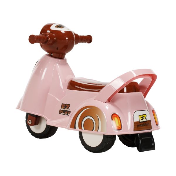 Puck Retro Loopscooter Lichtroze