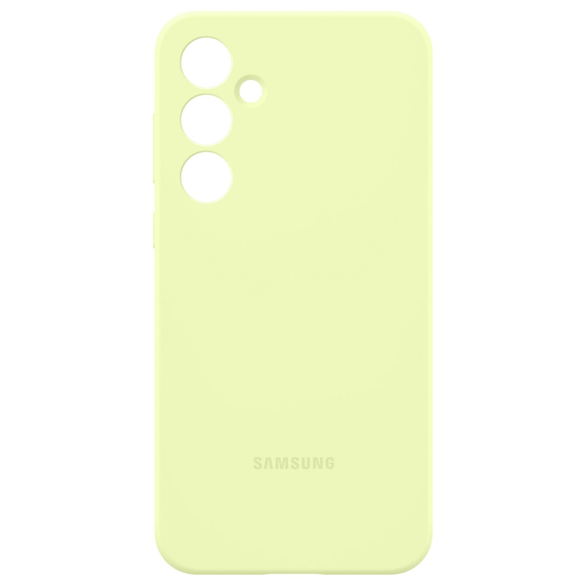 Galaxy A55 Silikon Cover Hülle (EF-PA556TMEGWW) - Lime