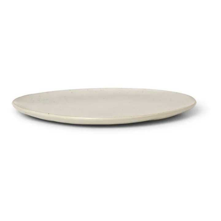 Ferm Living Assiette Flow  | Blanc cassé