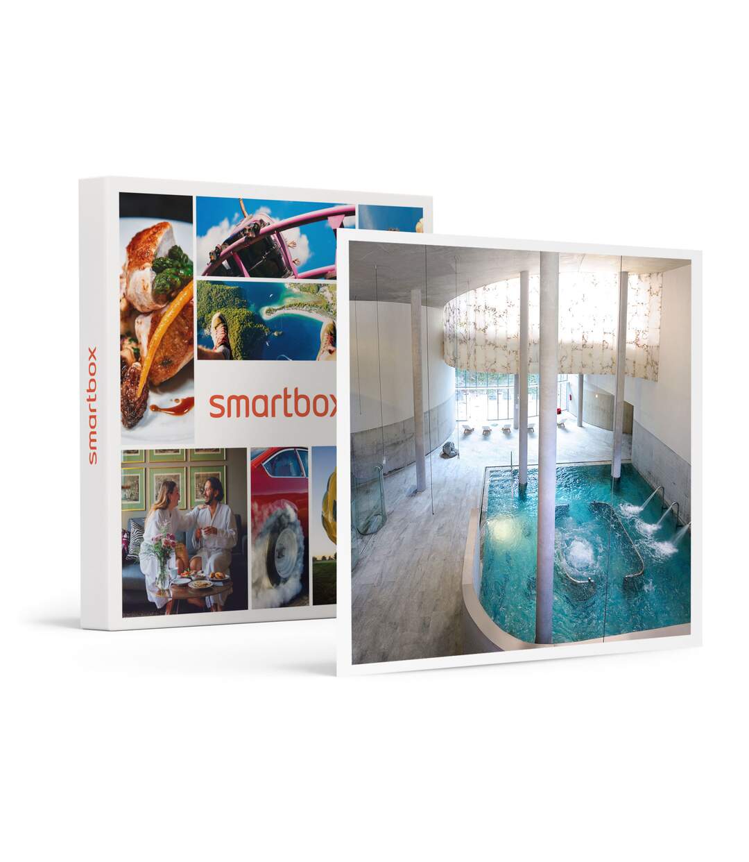 Détente au nord de l'Espagne : parcours hydrothermal et repas pour 2 en hôtel 4* - SMARTBOX - Coffret Cadeau Bien-être