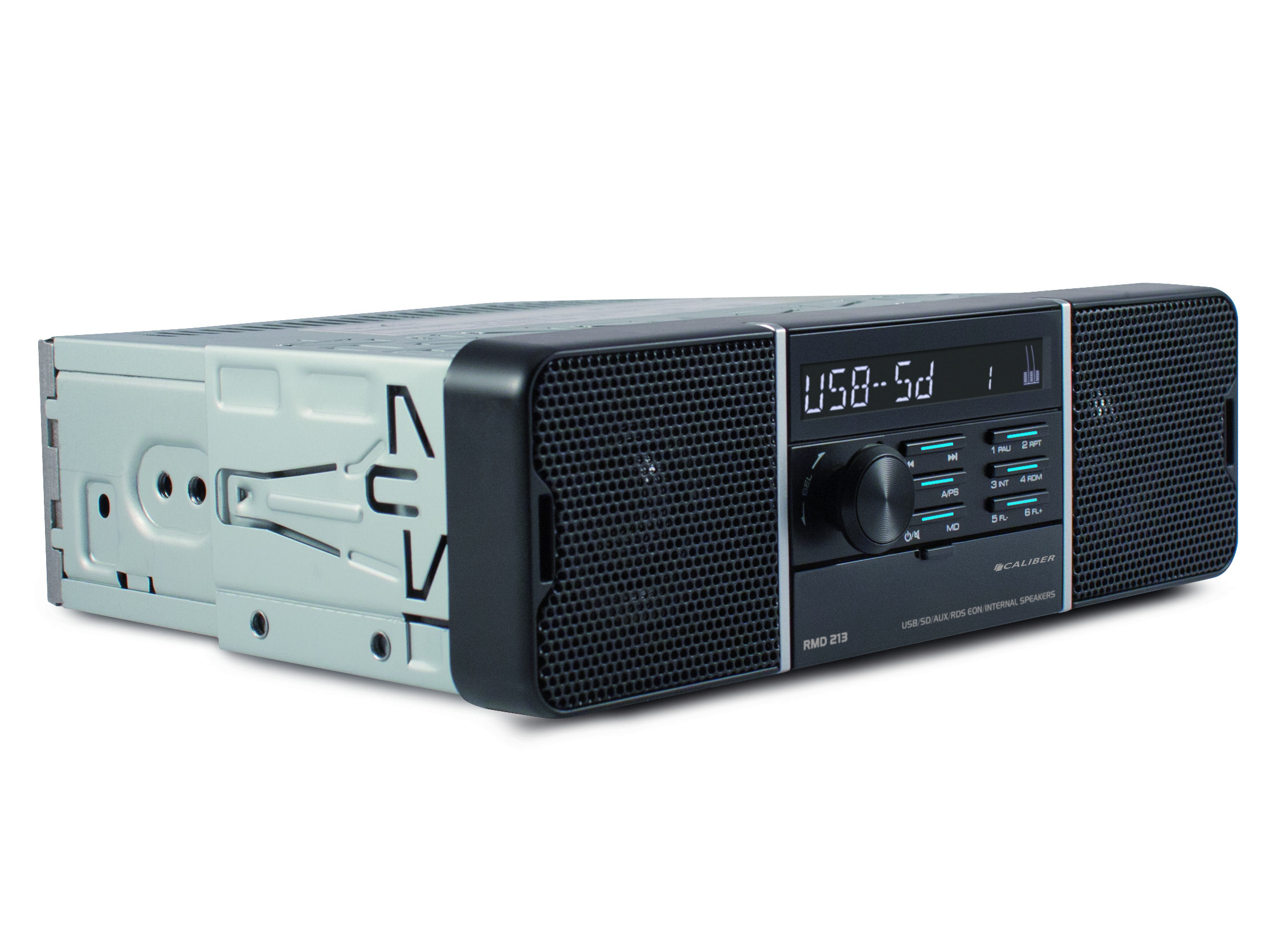 Autoradio Met FM, USD,SD en ingebouwde Speakers (RMD213)