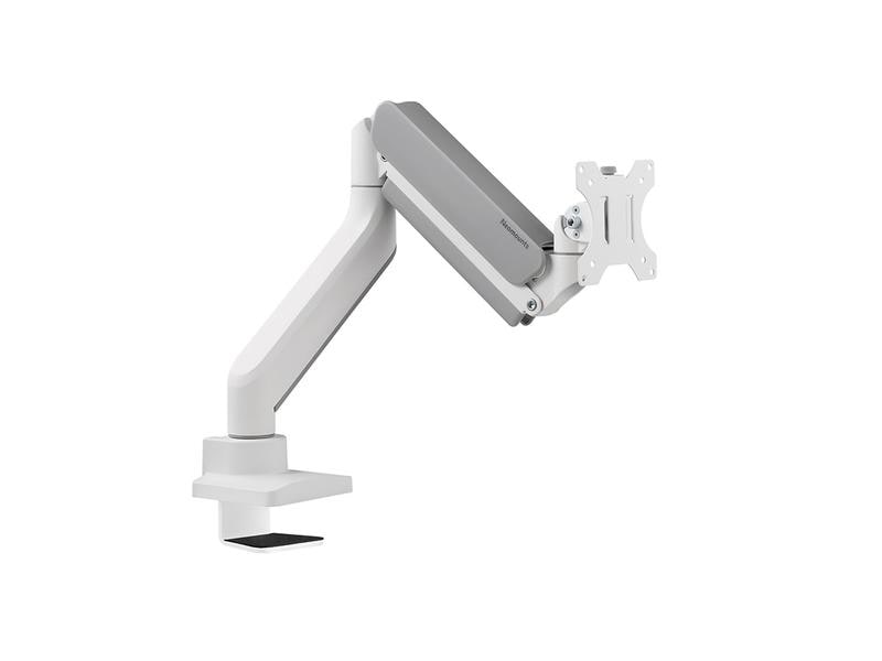 NEOMOUNTS Tischhalterung DS70-450WH1 bis 15 kg – Weiss Vollbewegliche Monitorhalterung für einen Flachbildschirm bis zu 42
