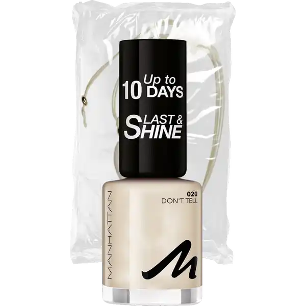 Last & Shine Nail Polish 020 Don't Tell + Fußkette