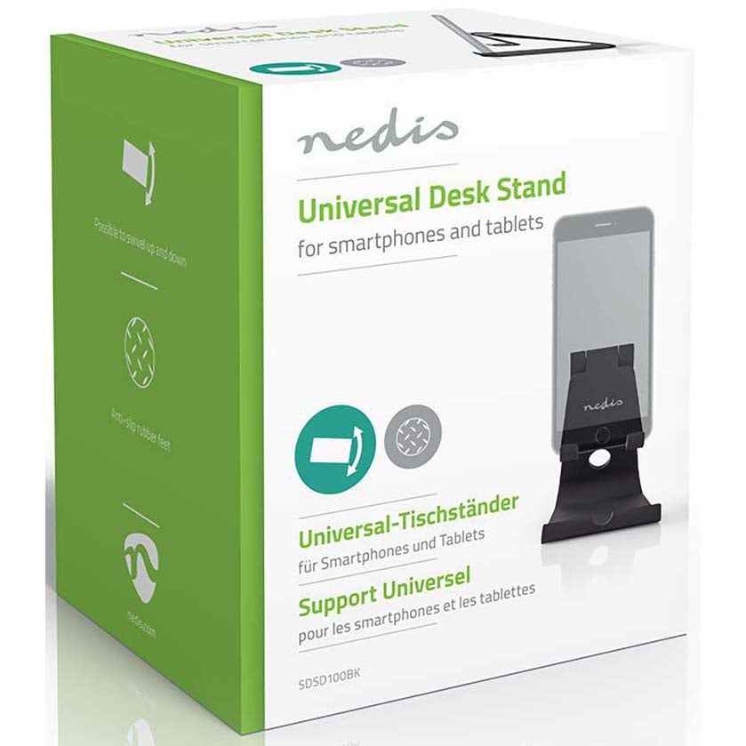 Nedis SDSD100BK smartphone- en tablet-houder