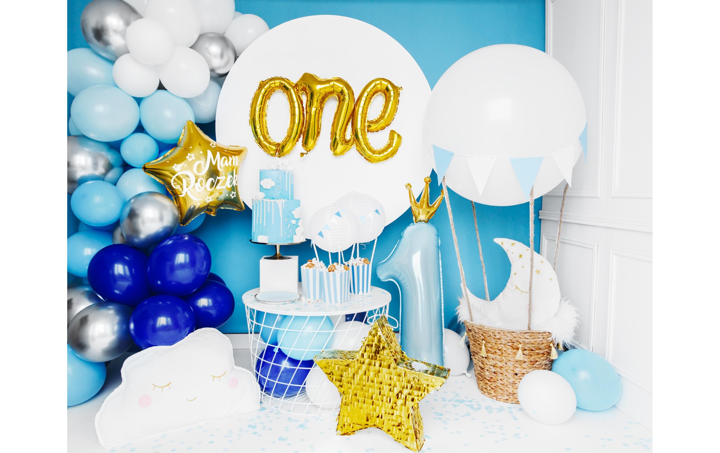 partydeco Girlande »Pinata Stern, 44.5 x 42.5«