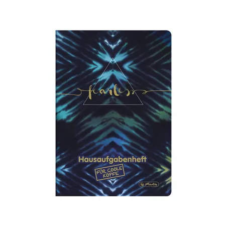Herlitz Aufgabenheft A5 48 Blatt für coole Köpfe, Motiv New Batik Fearless