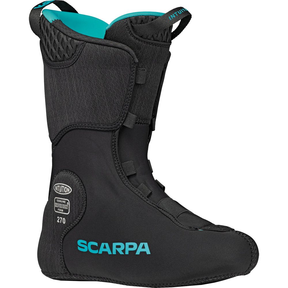 Scarpa Maestrale RS Touren Skischuhe Herren white black azure